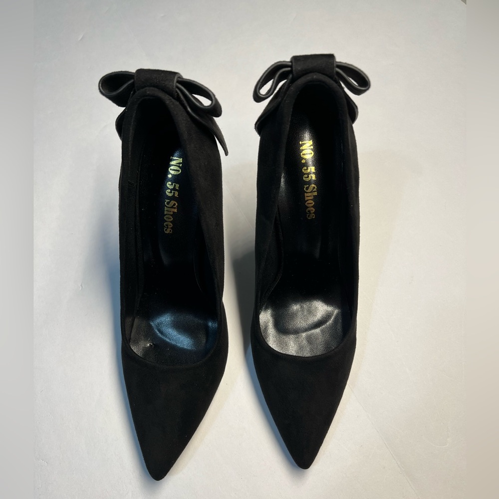 No.55 European & American high heels size 6.5 color black